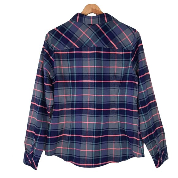 Columbia Flannel Plaid Shacket Shirt - Picture 2 of 10